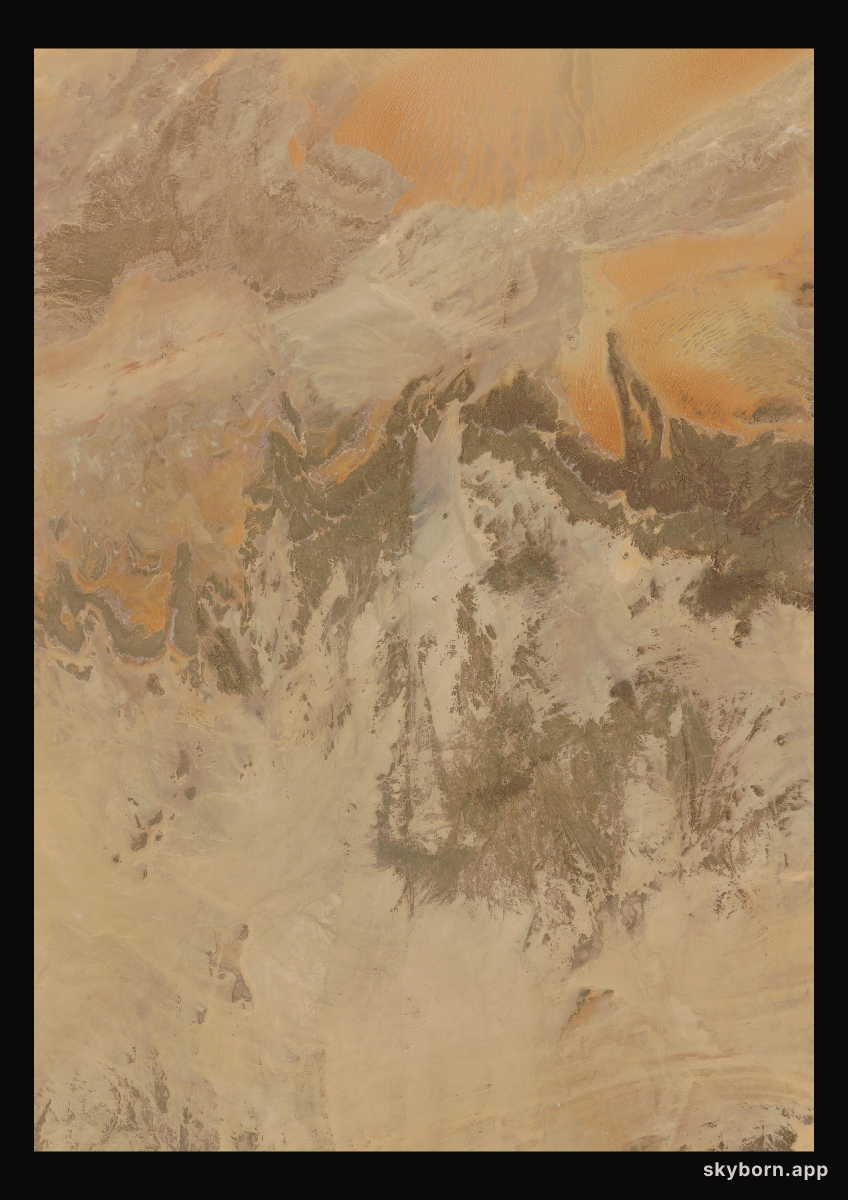 The Earth on 24 March 2006 · Sahara, Algeria
