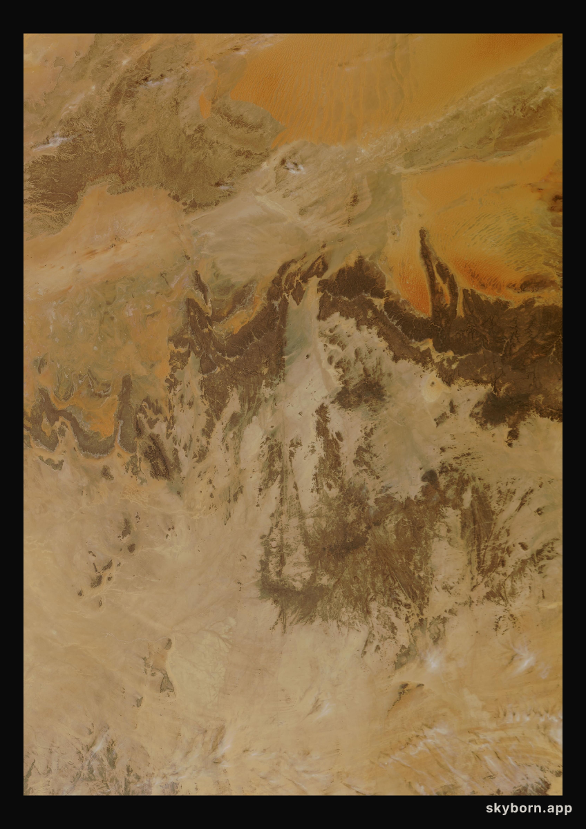 The Earth on 29 March 2006 · Sahara, Algeria