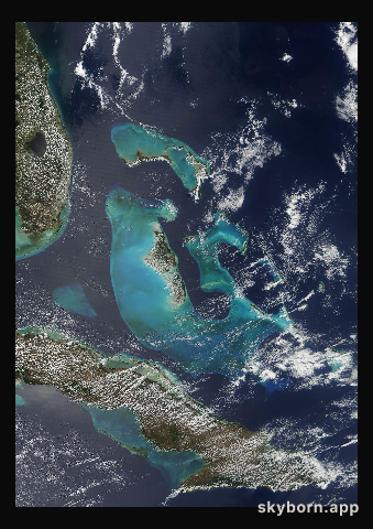 The Earth on 1 April 2006 · Bahamas