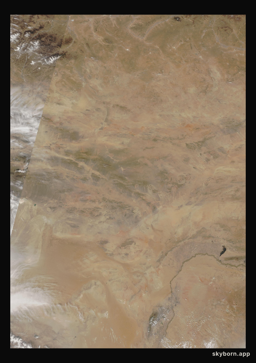 The Earth on 4 April 2006 · Gobi Desert