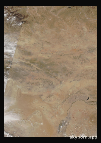 The Earth on 4 April 2006 · Gobi Desert