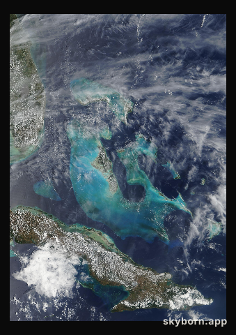The Earth on 8 April 2006 · Bahamas