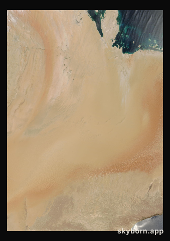 The Earth on 16 April 2006 · Empty Quarter, Arabia