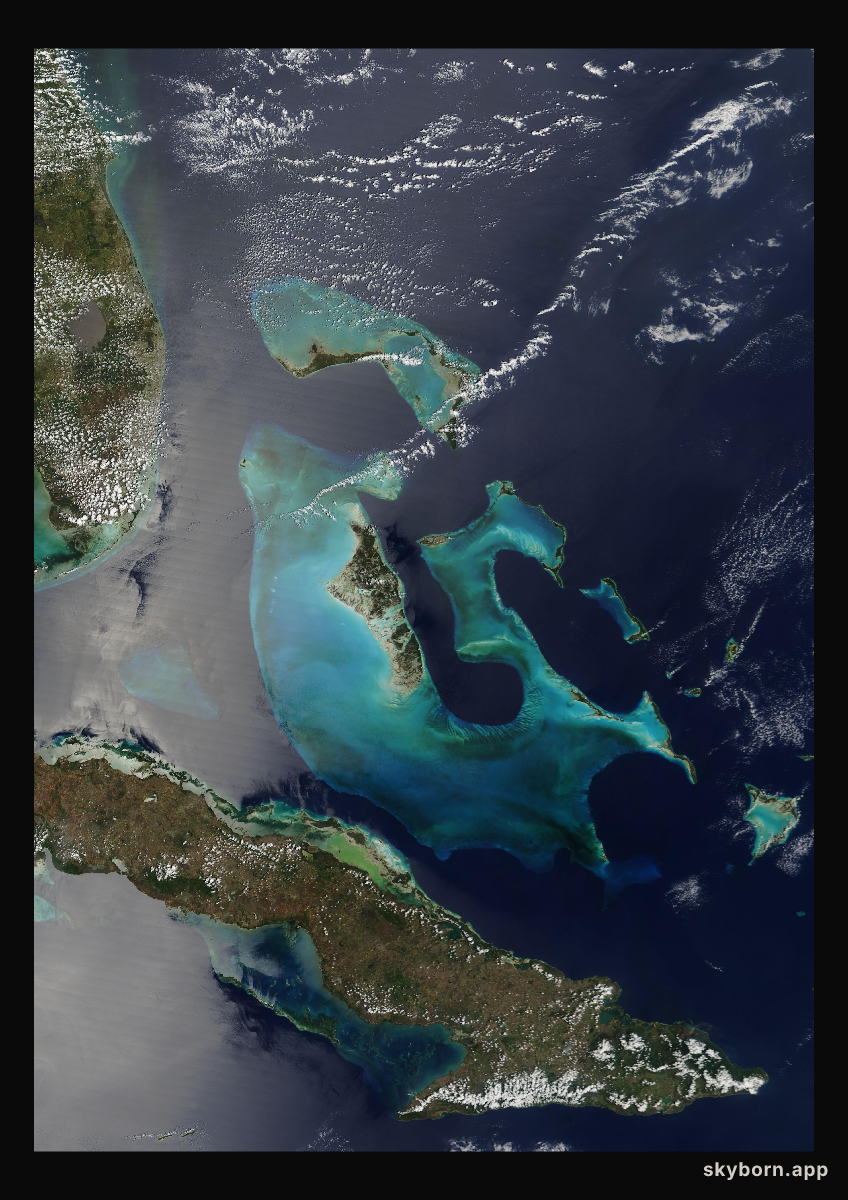 The Earth on 17 April 2006 · Bahamas
