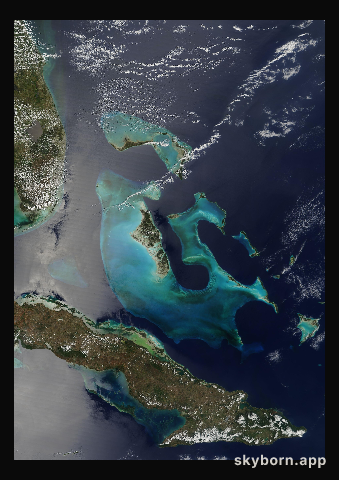 The Earth on 17 April 2006 · Bahamas