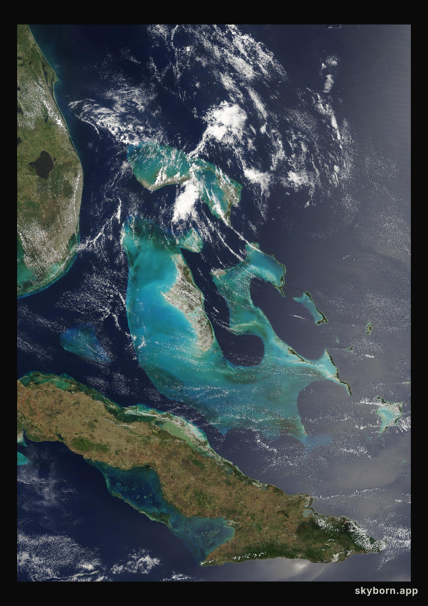 The Earth on 21 April 2006 · Bahamas