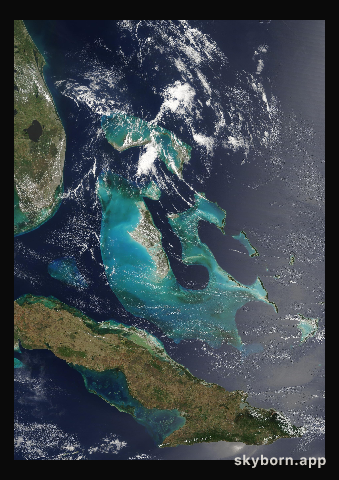 The Earth on 21 April 2006 · Bahamas