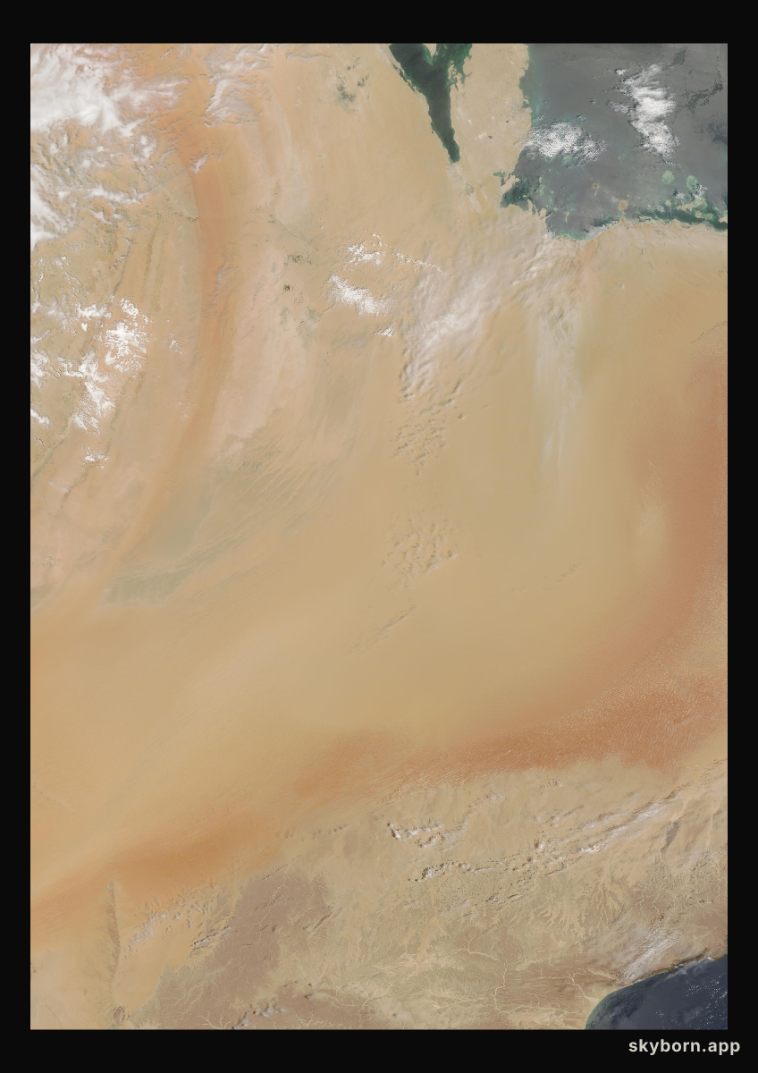The Earth on 23 April 2006 · Empty Quarter, Arabia