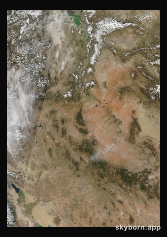 The Earth on 26 April 2006 · Colorado Plateau