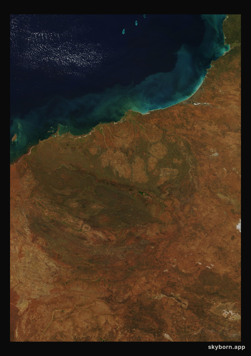 The Earth on 30 April 2006 · Pilbara, Western Australia