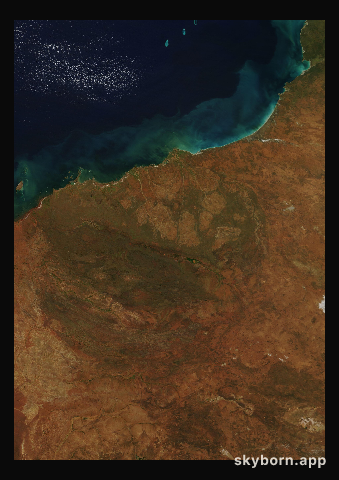 The Earth on 30 April 2006 · Pilbara, Western Australia