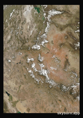The Earth on 1 May 2006 · Colorado Plateau