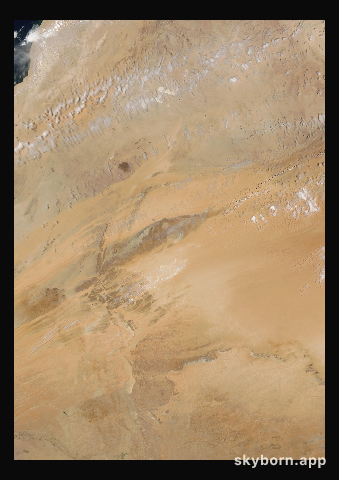 The Earth on 3 May 2006 · Eye of the Sahara, Mauritania