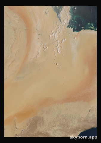 The Earth on 7 May 2006 · Empty Quarter, Arabia