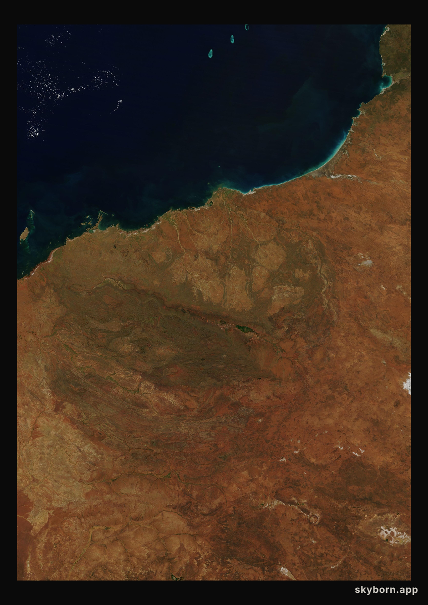 The Earth on 11 May 2006 · Pilbara, Western Australia