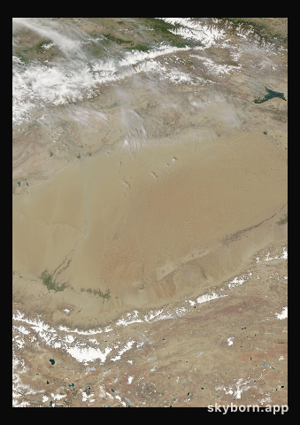 The Earth on 15 May 2006 · Taklamakan Desert