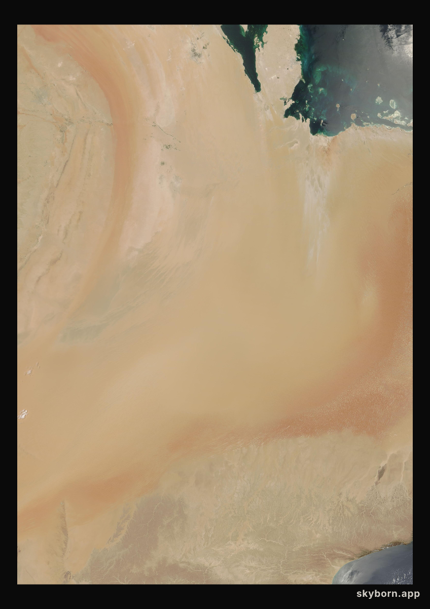 The Earth on 18 May 2006 · Empty Quarter, Arabia