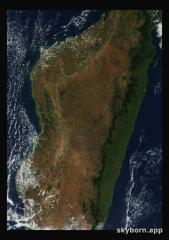 The Earth on 20 May 2006 · Madagascar