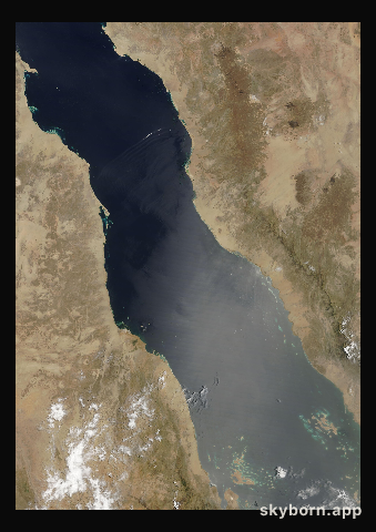 The Earth on 26 May 2006 · Red Sea