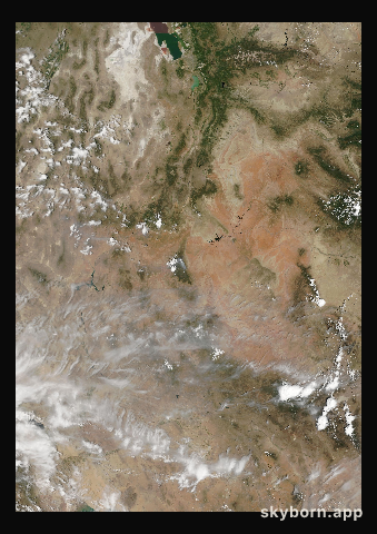 The Earth on 25 June 2006 · Colorado Plateau
