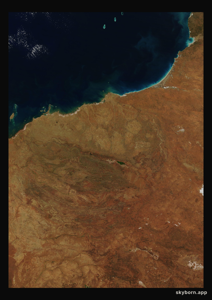 The Earth on 30 June 2006 · Pilbara, Western Australia