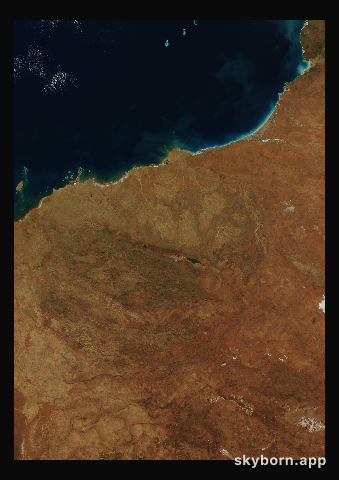 The Earth on 30 June 2006 · Pilbara, Western Australia