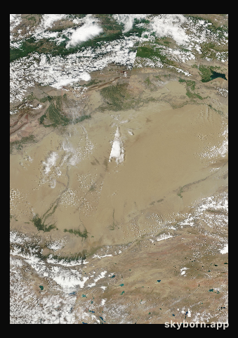 The Earth on 6 July 2006 · Taklamakan Desert