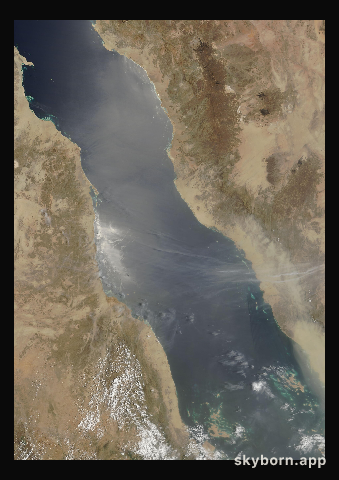 The Earth on 11 July 2006 · Red Sea