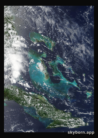 The Earth on 13 July 2006 · Bahamas