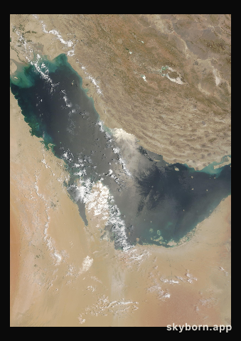 The Earth on 19 July 2006 · Persian Gulf