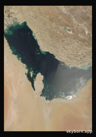 The Earth on 21 July 2006 · Persian Gulf