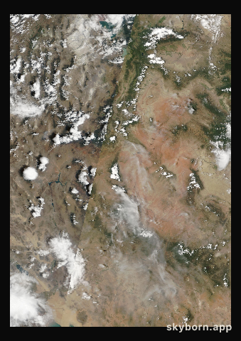 The Earth on 24 July 2006 · Colorado Plateau