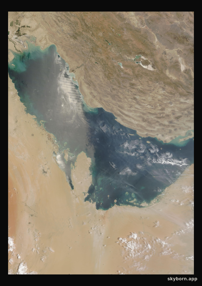 The Earth on 26 July 2006 · Persian Gulf