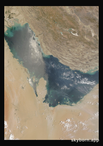 The Earth on 26 July 2006 · Persian Gulf