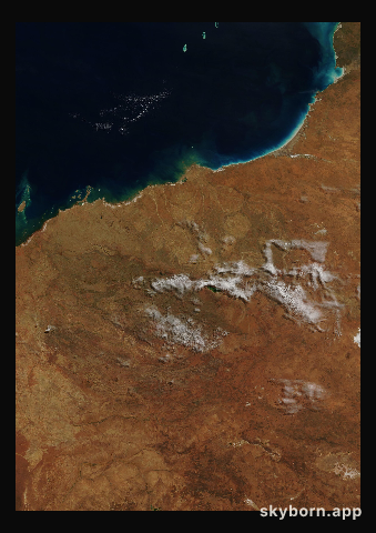 The Earth on 30 July 2006 · Pilbara, Western Australia