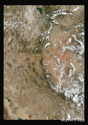 The Earth on 5 August 2006 · Colorado Plateau