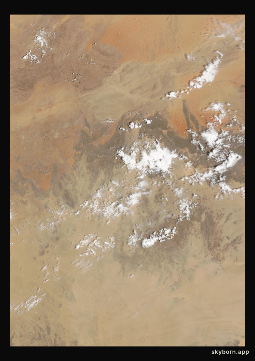 The Earth on 13 August 2006 · Sahara, Algeria