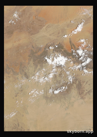 The Earth on 13 August 2006 · Sahara, Algeria