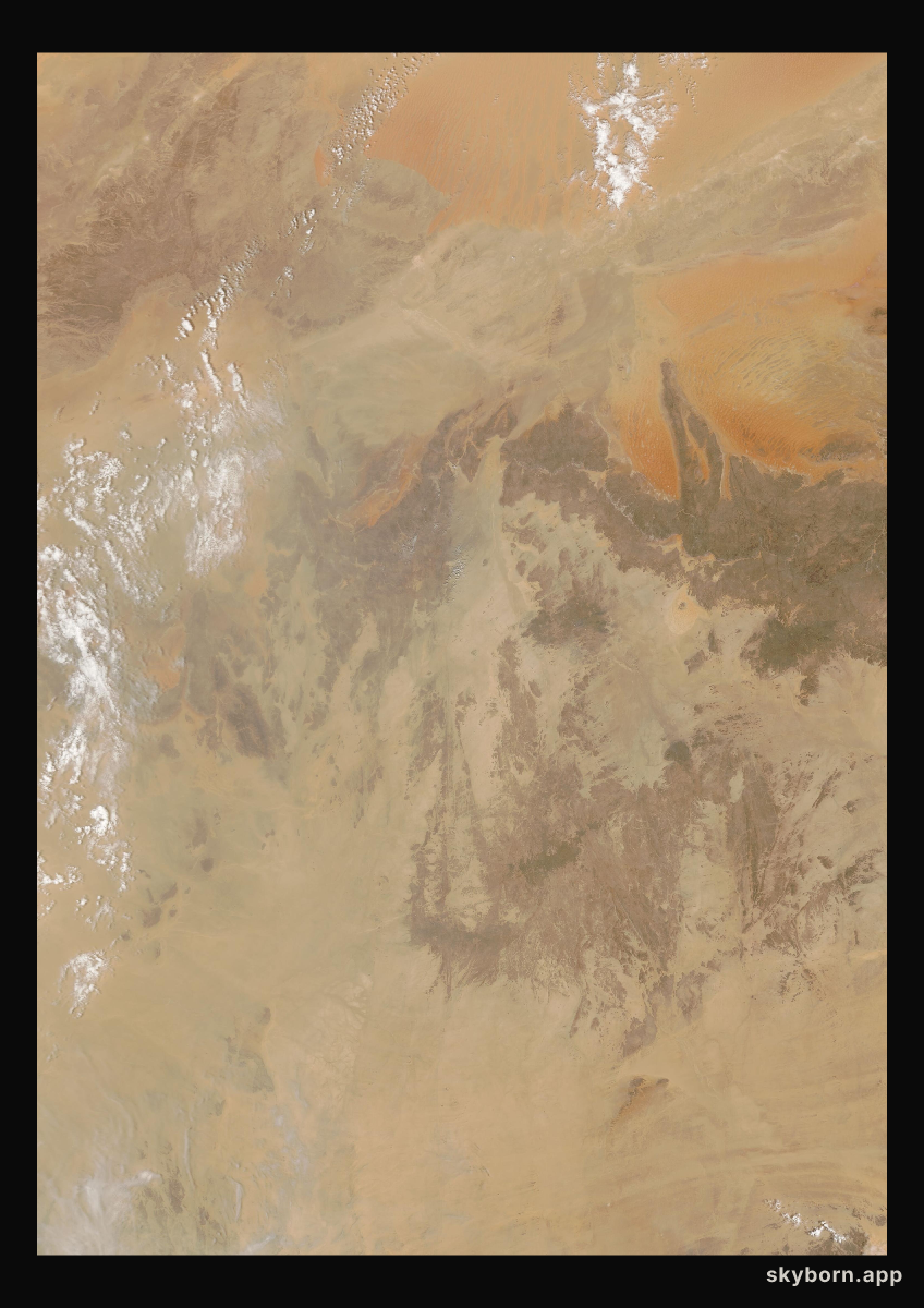 The Earth on 17 August 2006 · Sahara, Algeria