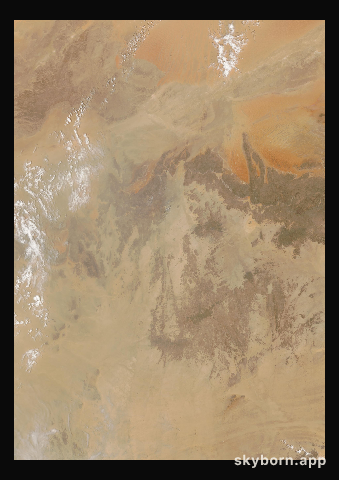 The Earth on 17 August 2006 · Sahara, Algeria