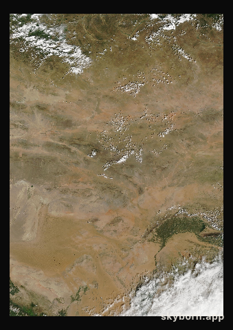 The Earth on 20 August 2006 · Gobi Desert