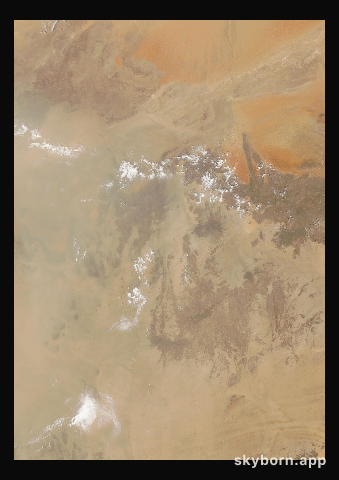The Earth on 26 August 2006 · Sahara, Algeria