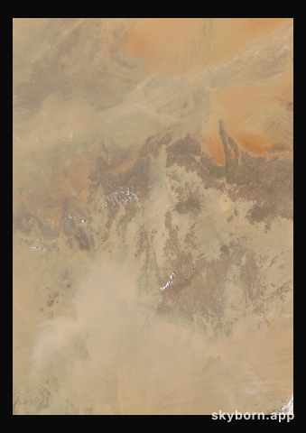 The Earth on 28 August 2006 · Sahara, Algeria