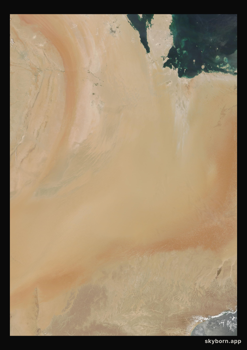 The Earth on 7 September 2006 · Empty Quarter, Arabia