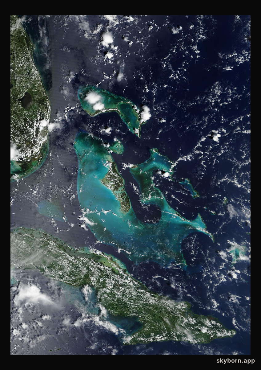 The Earth on 8 September 2006 · Bahamas