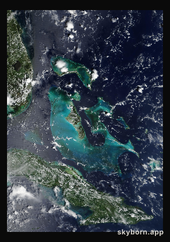 The Earth on 8 September 2006 · Bahamas