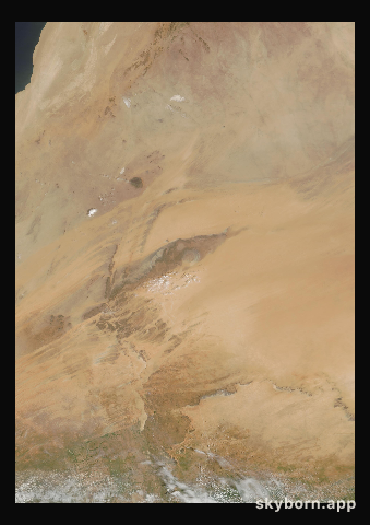 The Earth on 11 September 2006 · Eye of the Sahara, Mauritania