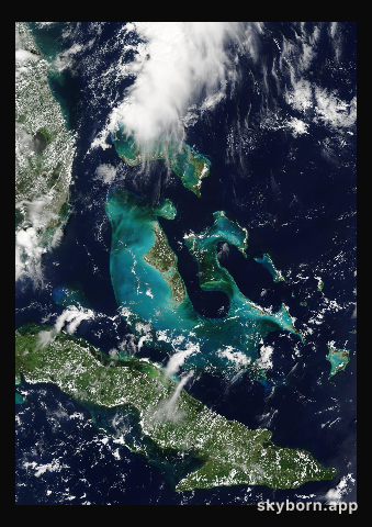 The Earth on 14 September 2006 · Bahamas