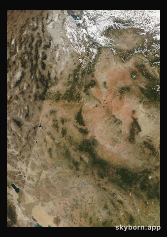 The Earth on 17 September 2006 · Colorado Plateau