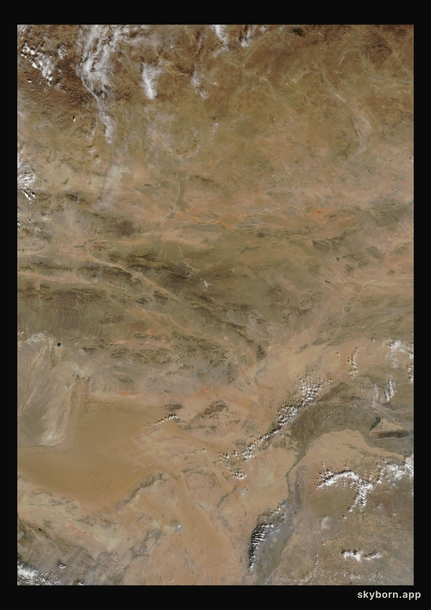 The Earth on 5 October 2006 · Gobi Desert